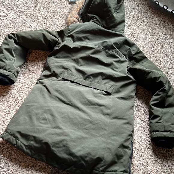 SWISS TECH winter coat girls size L 10/12 - Picture 6 of 8